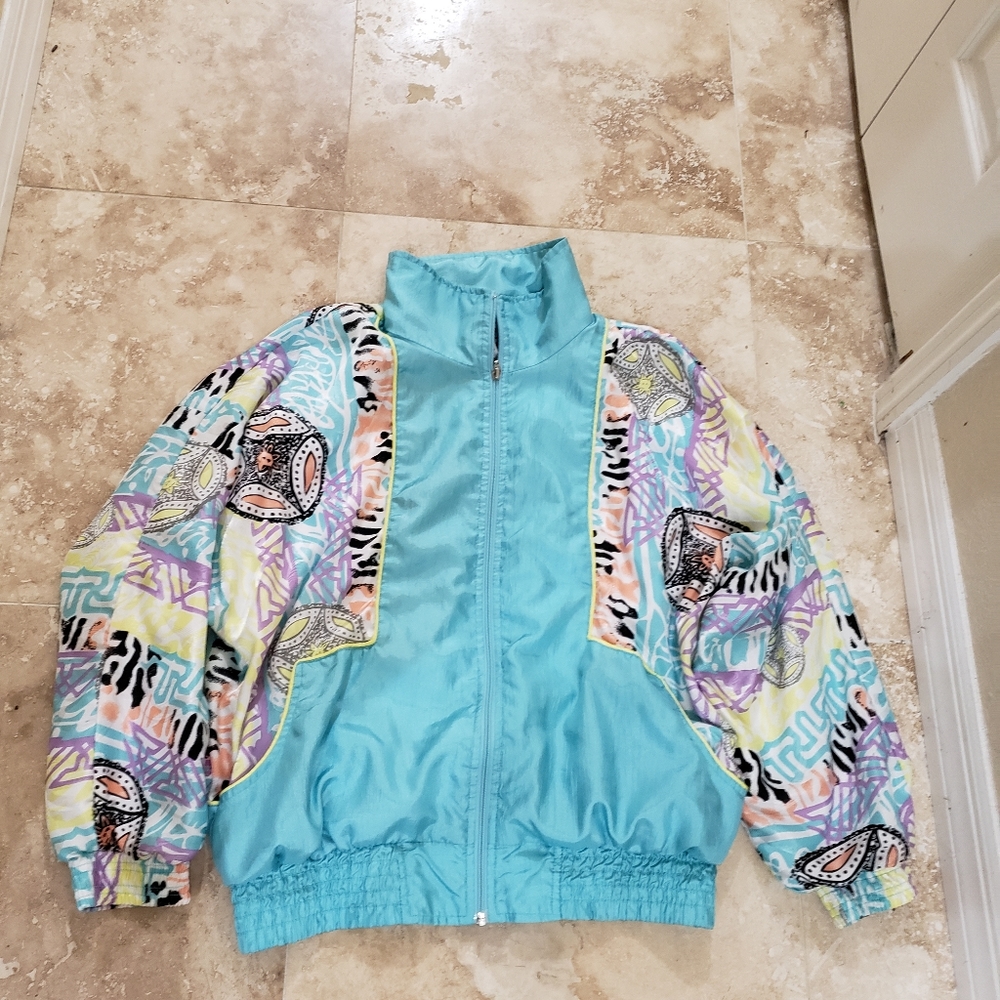 Vintage casual isle bomber jacket